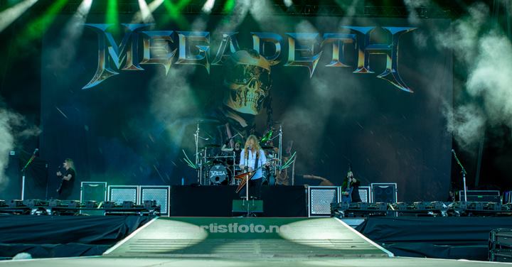 Megadeath, Tons of Rock, Oslo. Foto: Millie Steinsdóttir Leirvik