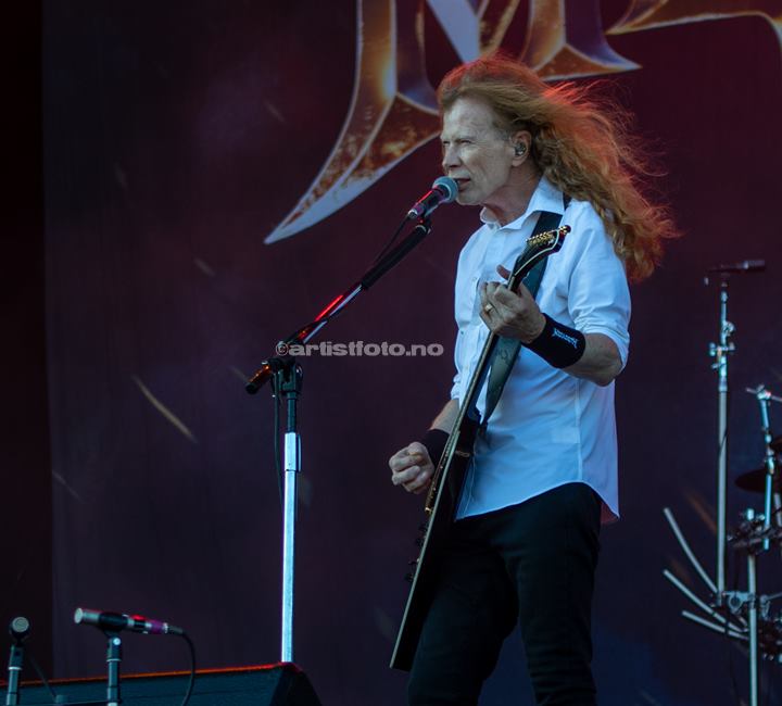 Megadeath, Tons of Rock, Oslo. Foto: Millie Steinsdóttir Leirvik