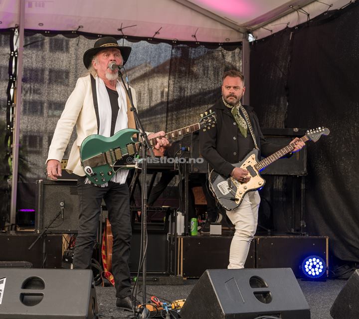 Terje Tysland Band, Poppes Plass, Arendal. Foto: Svein Erik Nomeland