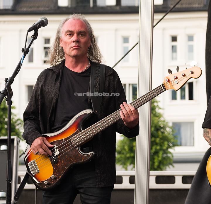 Terje Tysland Band, Poppes Plass, Arendal. Foto: Svein Erik Nomeland