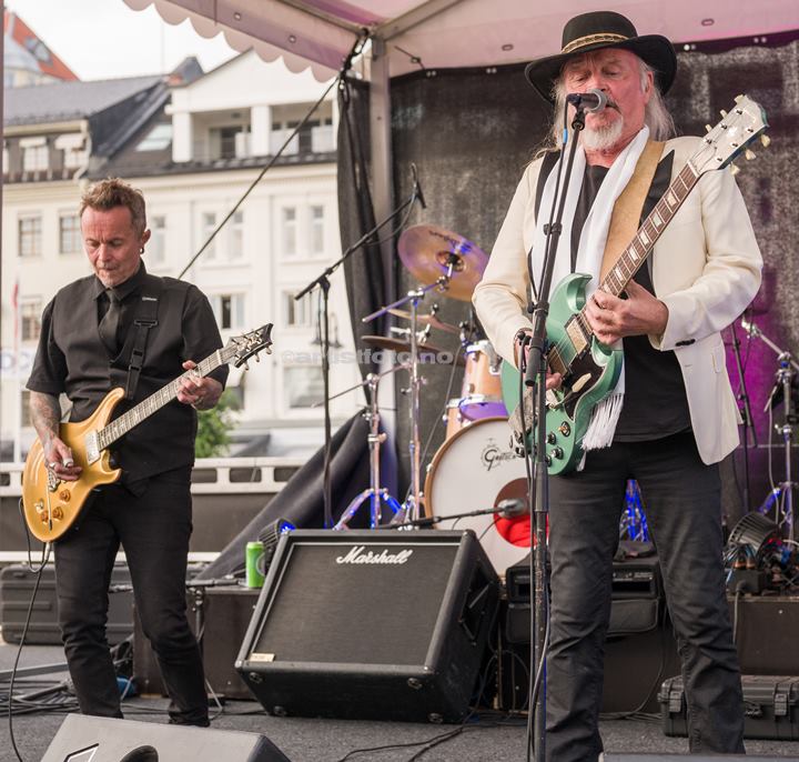 Terje Tysland Band, Poppes Plass, Arendal. Foto: Svein Erik Nomeland