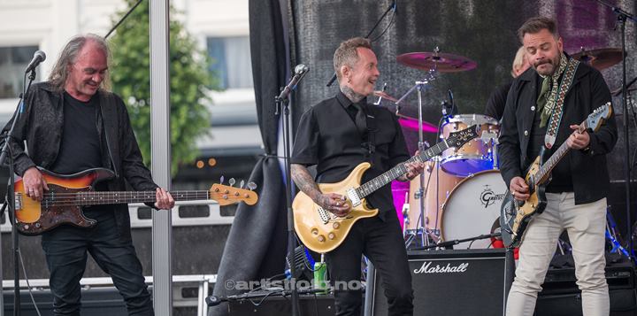 Terje Tysland Band, Poppes Plass, Arendal. Foto: Svein Erik Nomeland