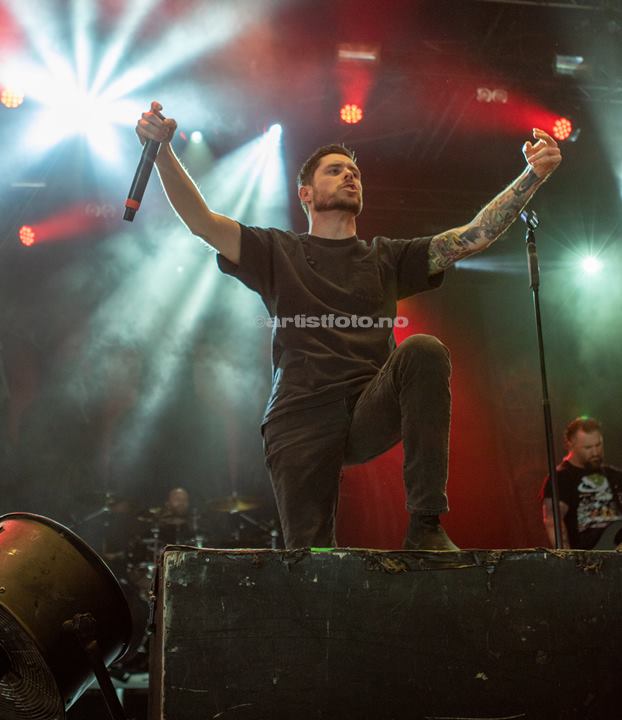 Whitechapel, Tons of Rock, Oslo. Foto: Millie Steinsdóttir Leirvik