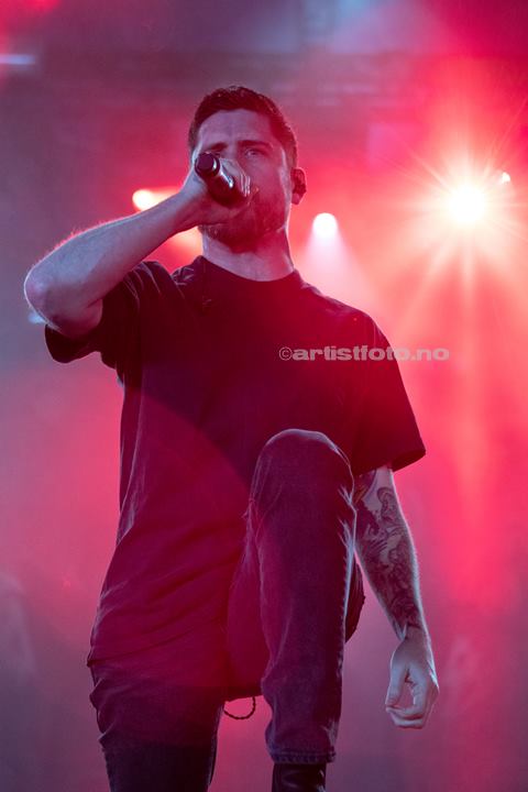 Whitechapel, Tons of Rock, Oslo. Foto: Millie Steinsdóttir Leirvik