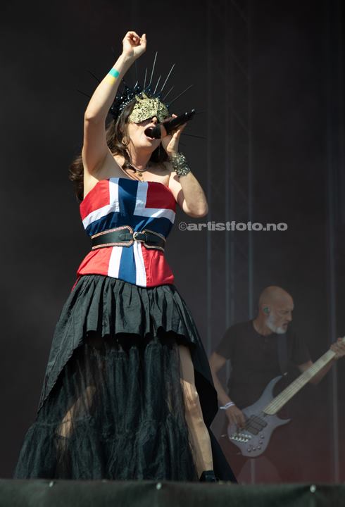 Within Temptation, Tons of Rock, Oslo. Foto: Millie Steinsdóttir Leirvik