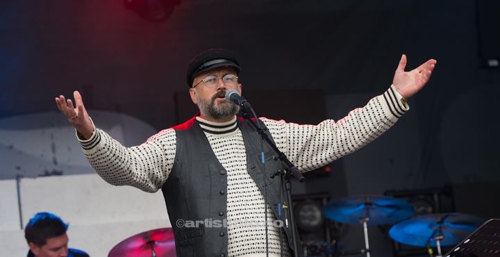 Jahn Lengervik m/band, Skalldyrfestivalen, Mandal. Foto: Svein Erik Nomeland