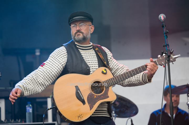 Jahn Lengervik m/band, Skalldyrfestivalen, Mandal. Foto: Svein Erik Nomeland