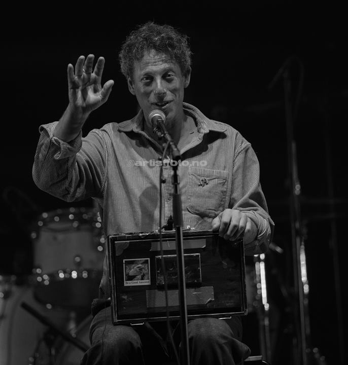 Sam Lee, Farsund Folk Festival. Foto: Svein Erik Nomeland