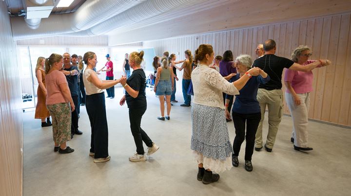 Tor Espen Helle og Birgit Annette Helle, Setesdal Folkemusikkfestival, Rysstad. Foto: Svein Erik Nomeland