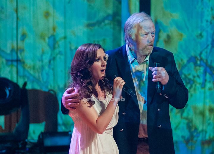 Fra venstre: Maria Arredondo og Ivar Bøksle. 6.1.2012 Kilden, Kristiansand. Foto: Svein Erik Nomeland