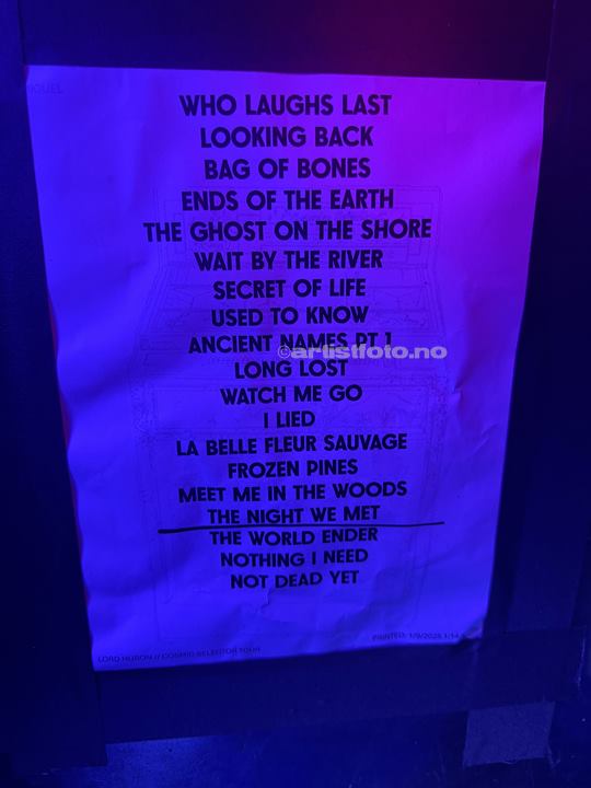 Lord Huron, Sentrum Scene, Oslo. Foto: Svein Erik Nomeland