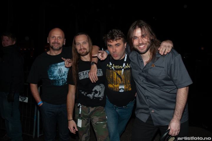 Dan Swanö, Nightingale, Screamfest 2008, Oslo. Foto: Svein Erik Nomeland