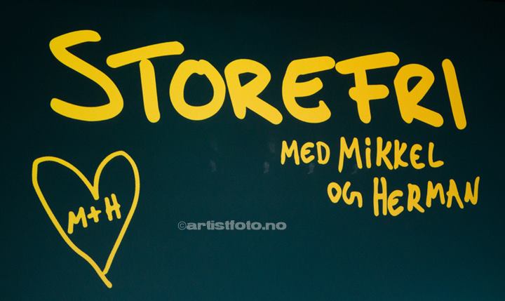 Storefri med Mikkel og Herman, Kilden, Kristiansand. Foto: Svein Erik Nomeland