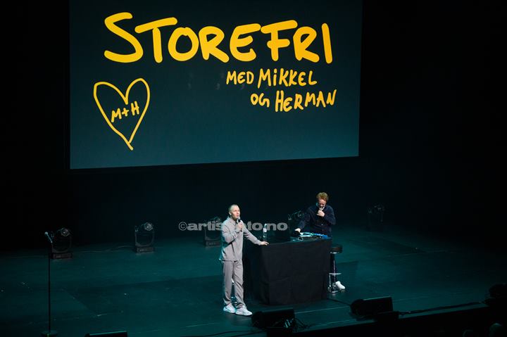 Storefri med Mikkel og Herman, Kilden, Kristiansand. Foto: Svein Erik Nomeland