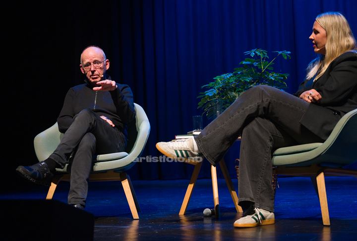 Trond- Viggo Torgersen og Mari Garås Monsson, Lyngdal Kulturhus. Foto: Svein Erik Nomeland