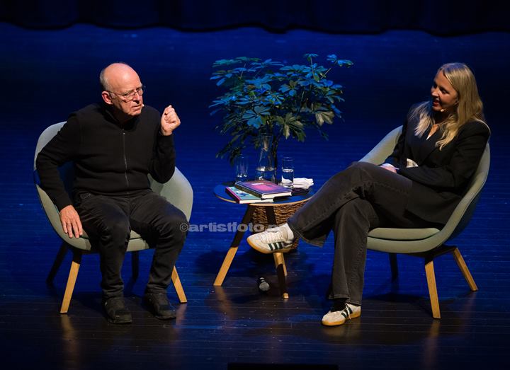 Trond- Viggo Torgersen og Mari Garås Monsson, Lyngdal Kulturhus. Foto: Svein Erik Nomeland