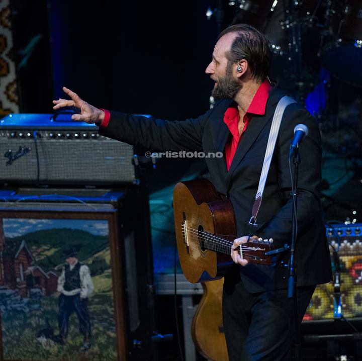 Stein Torleif Bjella, Lyngdal Kulturhus. Foto: Svein Erik Nomeland