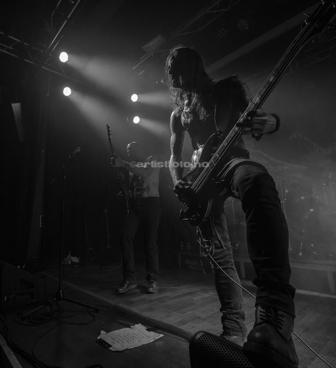 Martin Leth Andersen, Strychnos, Aalborg Metal Festival. Foto: Svein Erik Nomeland