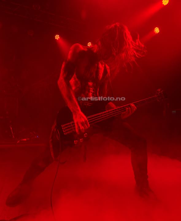 Martin Leth Andersen, Strychnos, Aalborg Metal Festival. Foto: Svein Erik Nomeland