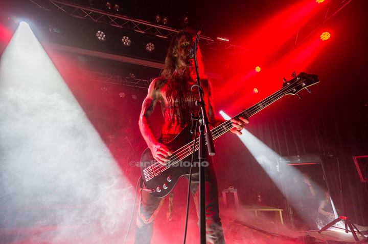 Martin Leth Andersen, Strychnos, Aalborg Metal Festival. Foto: Svein Erik Nomeland