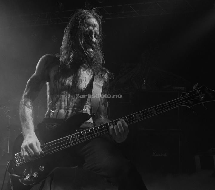 Martin Leth Andersen, Strychnos, Aalborg Metal Festival. Foto: Svein Erik Nomeland