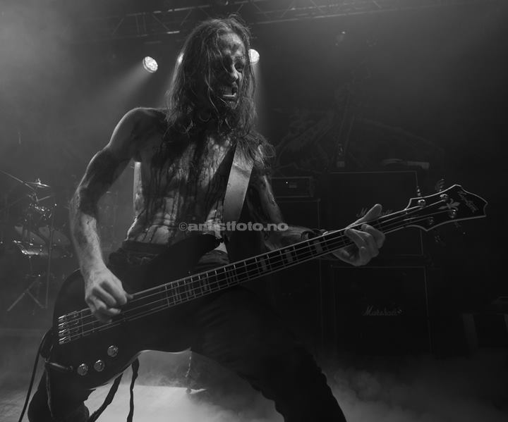 Martin Leth Andersen, Strychnos, Aalborg Metal Festival. Foto: Svein Erik Nomeland