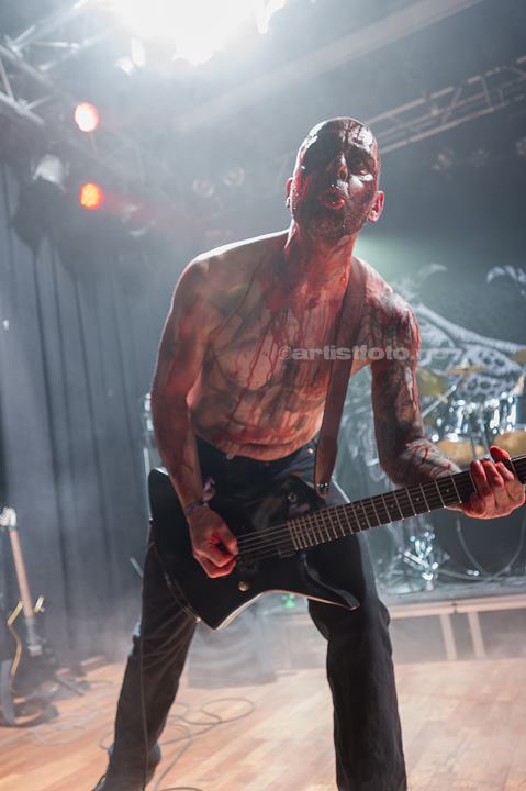 Andreas Lynge, Strychnos, Aalborg Metal Festival. Foto: Svein Erik Nomeland