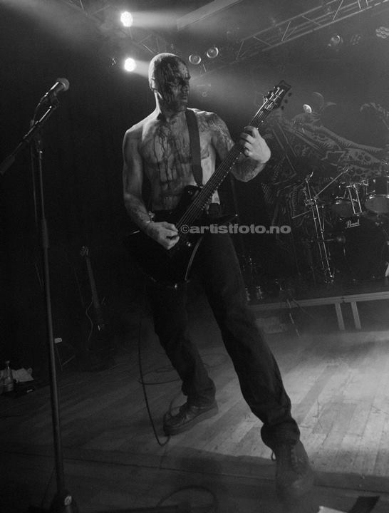 Andreas Lynge, Strychnos, Aalborg Metal Festival. Foto: Svein Erik Nomeland