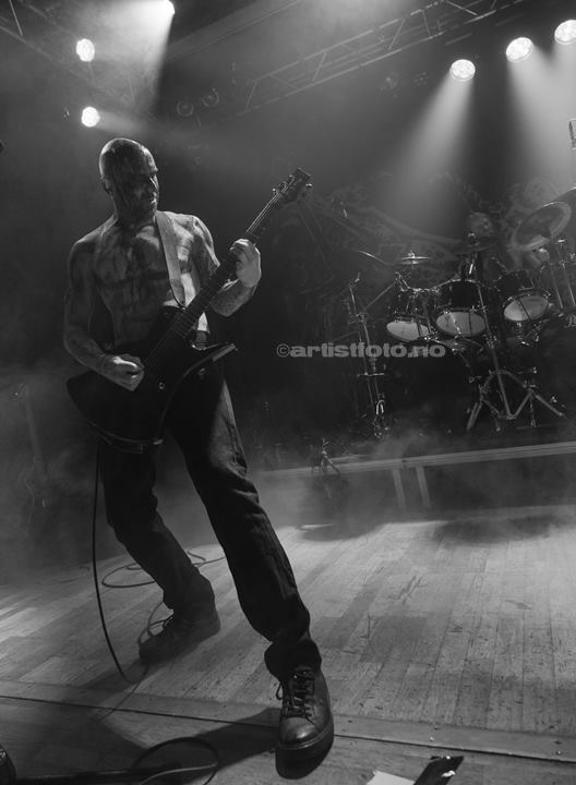 Andreas Lynge, Strychnos, Aalborg Metal Festival. Foto: Svein Erik Nomeland