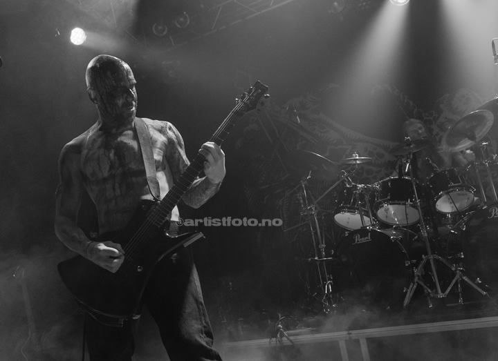 Andreas Lynge, Strychnos, Aalborg Metal Festival. Foto: Svein Erik Nomeland