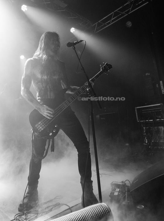 Martin Leth Andersen, Strychnos, Aalborg Metal Festival. Foto: Svein Erik Nomeland