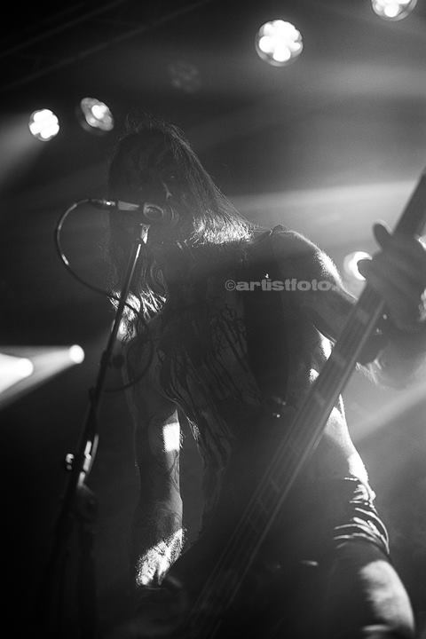 Martin Leth Andersen, Strychnos, Aalborg Metal Festival. Foto: Svein Erik Nomeland