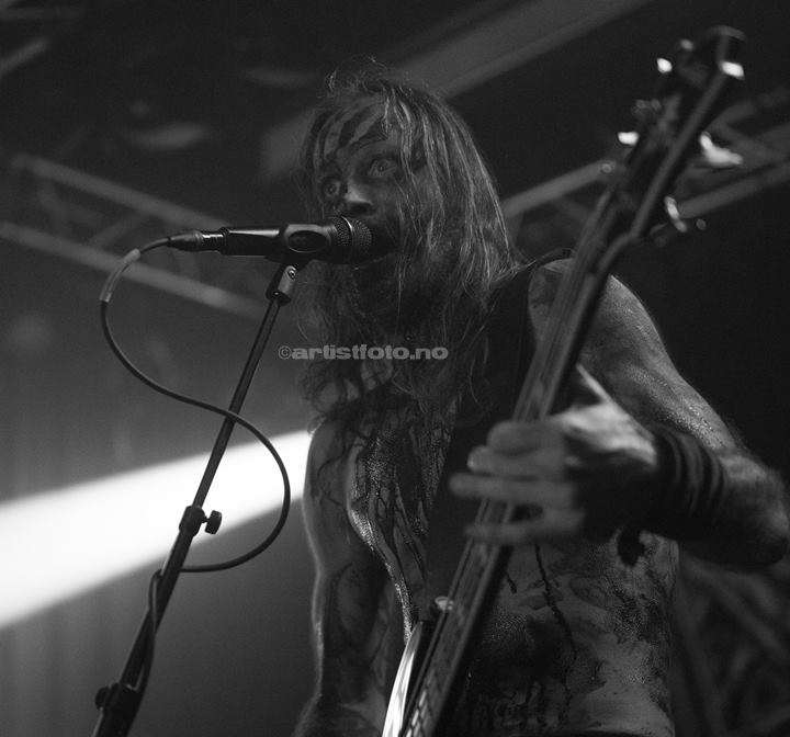 Martin Leth Andersen, Strychnos, Aalborg Metal Festival. Foto: Svein Erik Nomeland