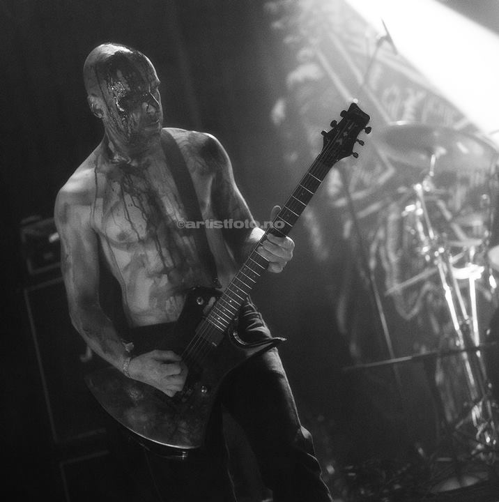 Andreas Lynge, Strychnos, Aalborg Metal Festival. Foto: Svein Erik Nomeland