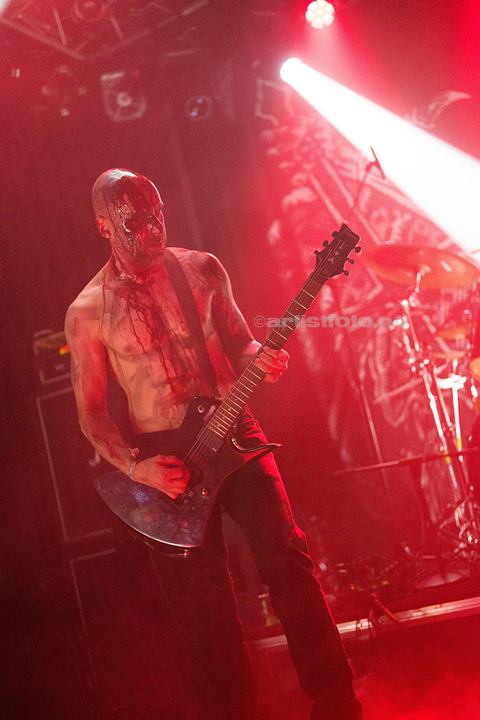 Andreas Lynge, Strychnos, Aalborg Metal Festival. Foto: Svein Erik Nomeland