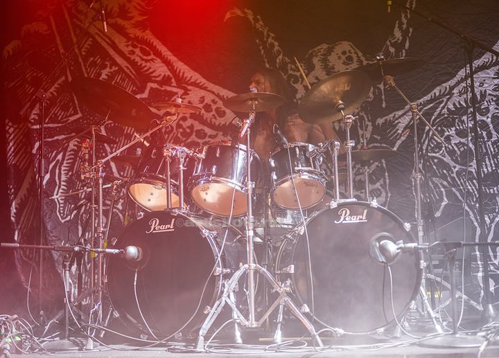 Nis Rode Larsen, Strychnos, Aalborg Metal Festival. Foto: Svein Erik Nomeland