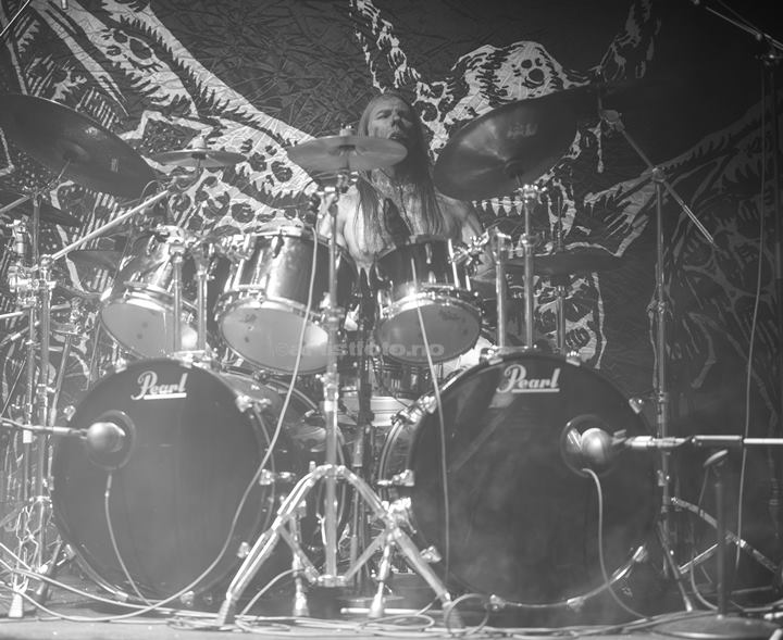 Nis Rode Larsen, Strychnos, Aalborg Metal Festival. Foto: Svein Erik Nomeland