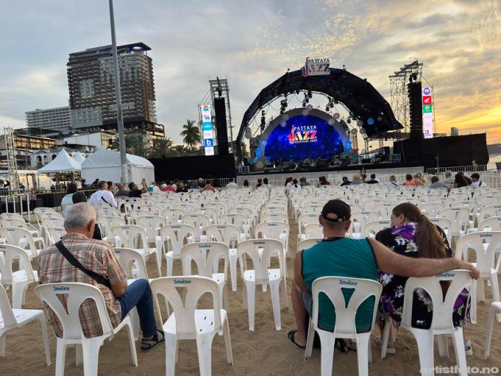 Dale Chayanin Group, Pattaya Jazz festival 2025, Thailand, Iphone. Foto: Svein Erik Nomeland