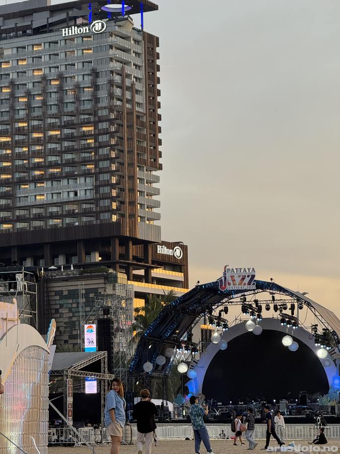 Dale Chayanin Group, Pattaya Jazz festival 2025, Thailand, Iphone. Foto: Svein Erik Nomeland