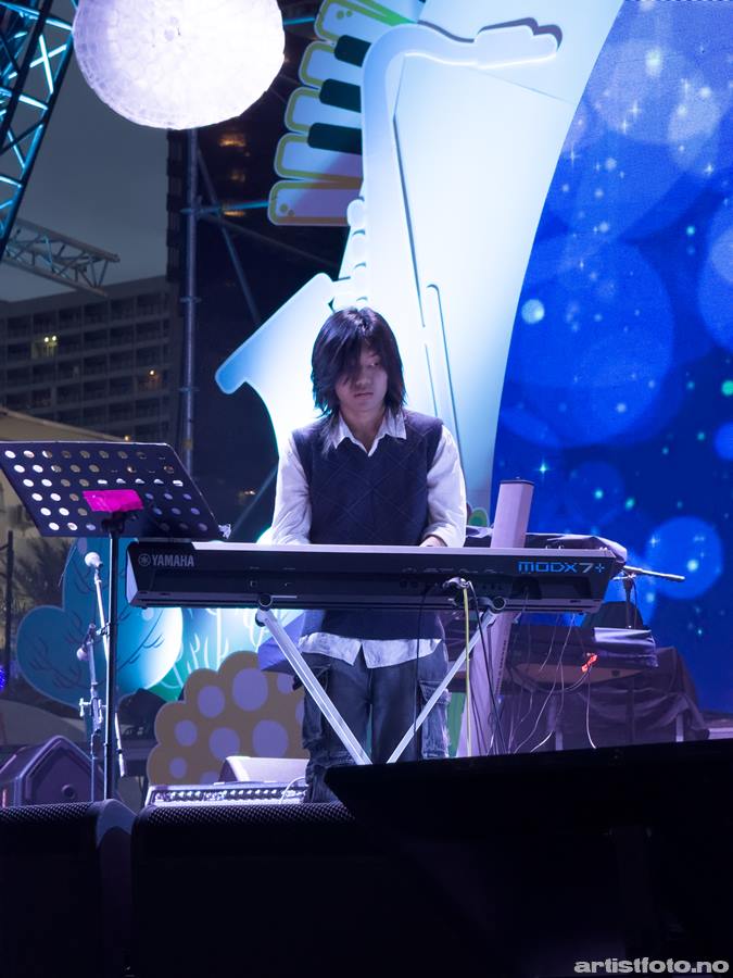 Pongpanot Khumdaeng, Dale Chayanin Group, Pattaya Jazz festival 2025, Thailand, Iphone. Foto: Svein Erik Nomeland