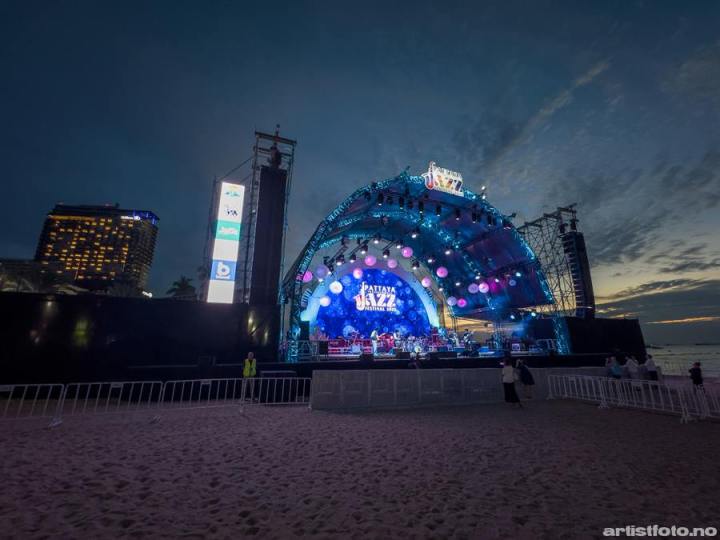 Dale Chayanin Group, Pattaya Jazz festival 2025, Thailand, Iphone. Foto: Svein Erik Nomeland