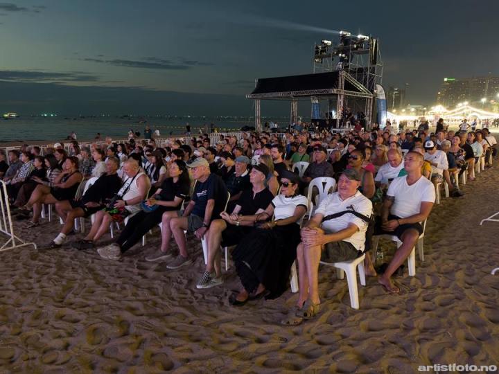 Dale Chayanin Group, Pattaya Jazz festival 2025, Thailand, Iphone. Foto: Svein Erik Nomeland