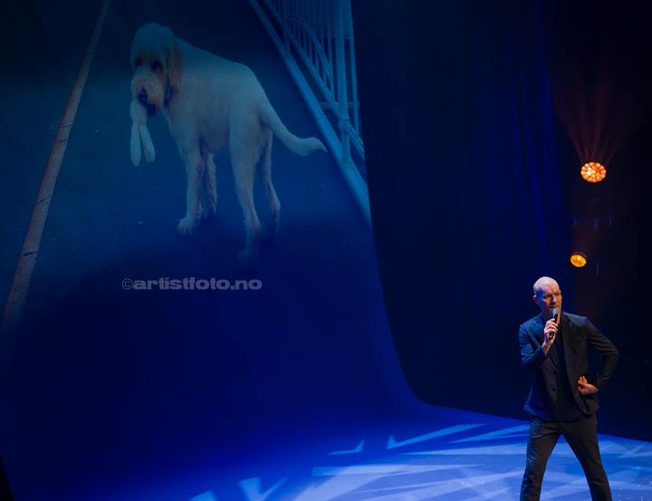Bård Tufte, "prøver å være positiv", Kilden, Kristiansand. Foto: Svein Erik Nomeland