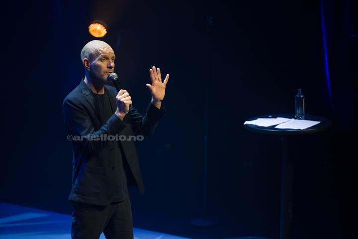 Bård Tufte, "prøver å være positiv", Kilden, Kristiansand. Foto: Svein Erik Nomeland