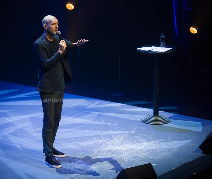 Bård Tufte, "prøver å være positiv", Kilden, Kristiansand. Foto: Svein Erik Nomeland