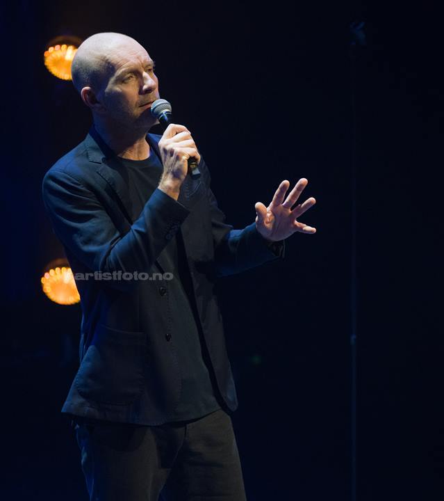 Bård Tufte, "prøver å være positiv", Kilden, Kristiansand. Foto: Svein Erik Nomeland