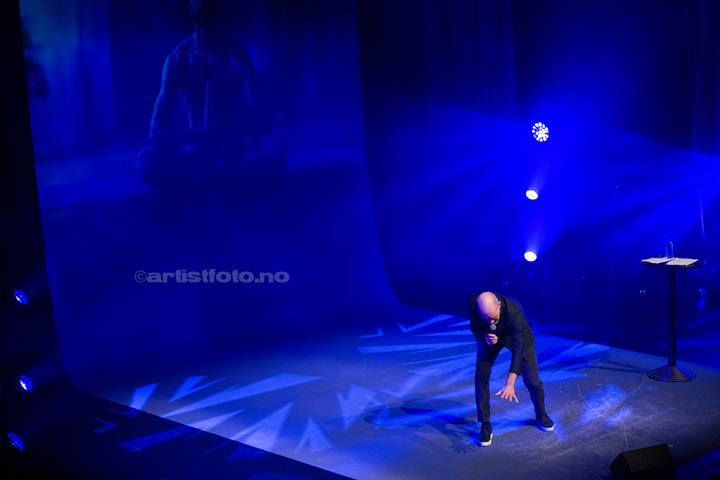Bård Tufte, "prøver å være positiv", Kilden, Kristiansand. Foto: Svein Erik Nomeland