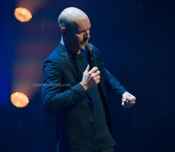 Bård Tufte, "prøver å være positiv", Kilden, Kristiansand. Foto: Svein Erik Nomeland