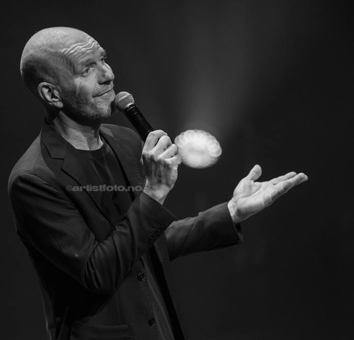 Bård Tufte, "prøver å være positiv", Kilden, Kristiansand. Foto: Svein Erik Nomeland