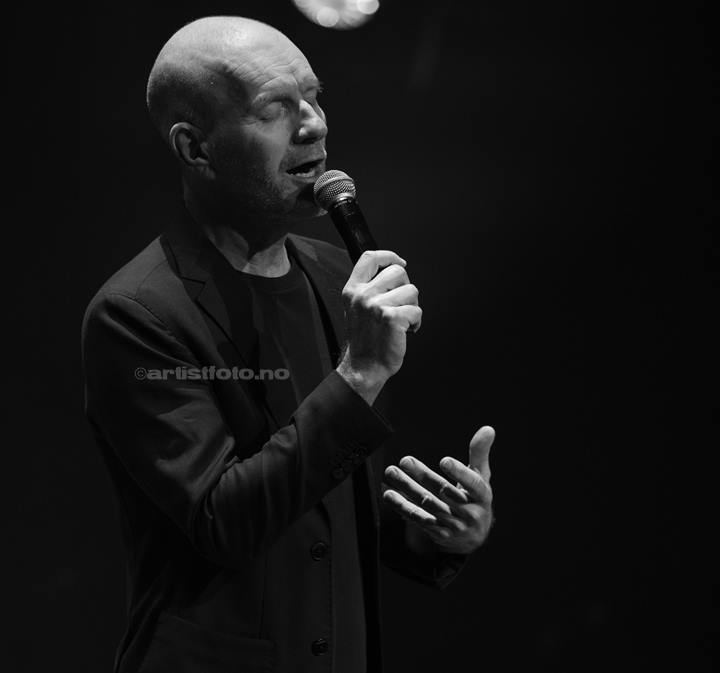 Bård Tufte, "prøver å være positiv", Kilden, Kristiansand. Foto: Svein Erik Nomeland